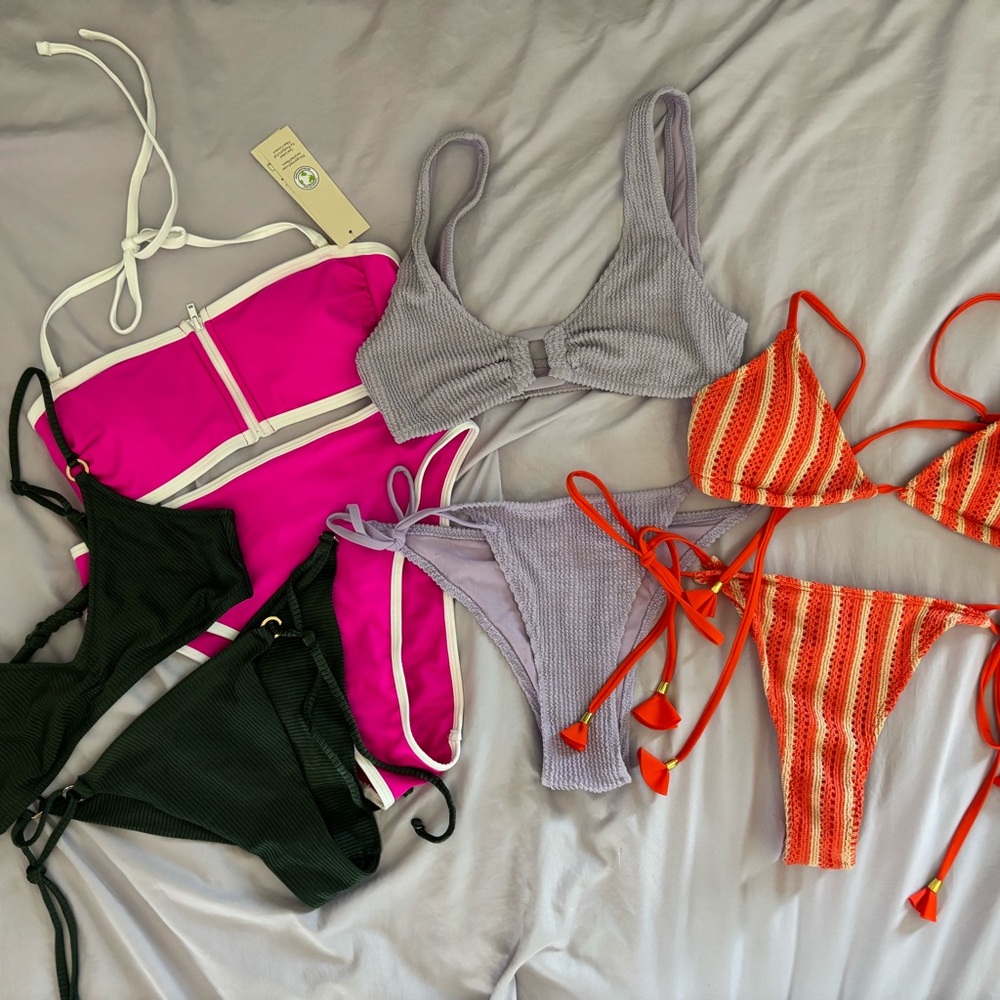 Bundle of Women's Bikinis (aerie, SHEIN, Walmart)